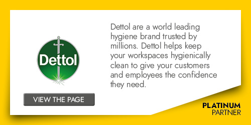 Dettol are a world leading hygiene brand trusted by millions. Dettol helps keep your workspaces hygienically clean to give your customers and employees the confidence they need. 