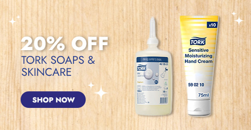 20% OFF TORK SOAPS & SKINCARE - SHOP NOW