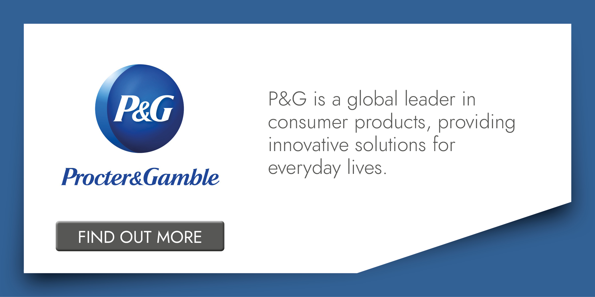   P&G Profession Landing Page