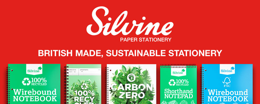 Silvine PAPER STATIONERY - BRITISH MADE, SUSTAINABLE STATIONERY
