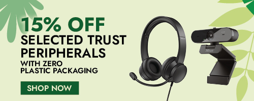 15% off selected Trust Peripherals