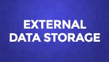 External Data Storage