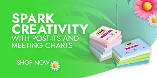 SPARK CREATIVITY WITH POST-ITS AND MEETING CHARTS