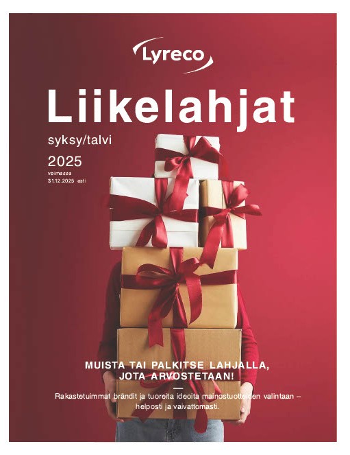 Liikelahjakuvasto syksy/talvi 2025