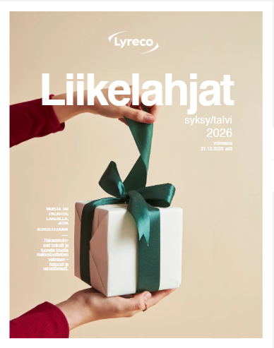 Liikelahjat syksy 2026