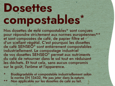 Senseo compost