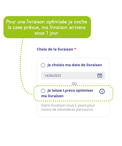Livraison optimisée