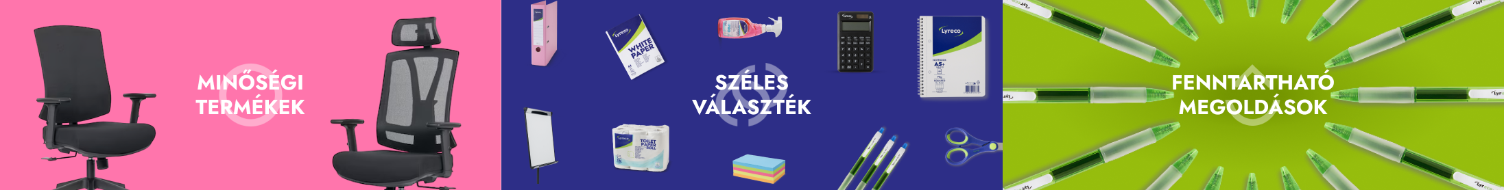 Lyreco termékek