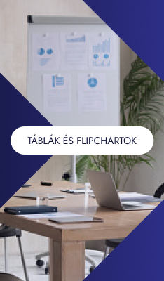 Táblák és flipchartok