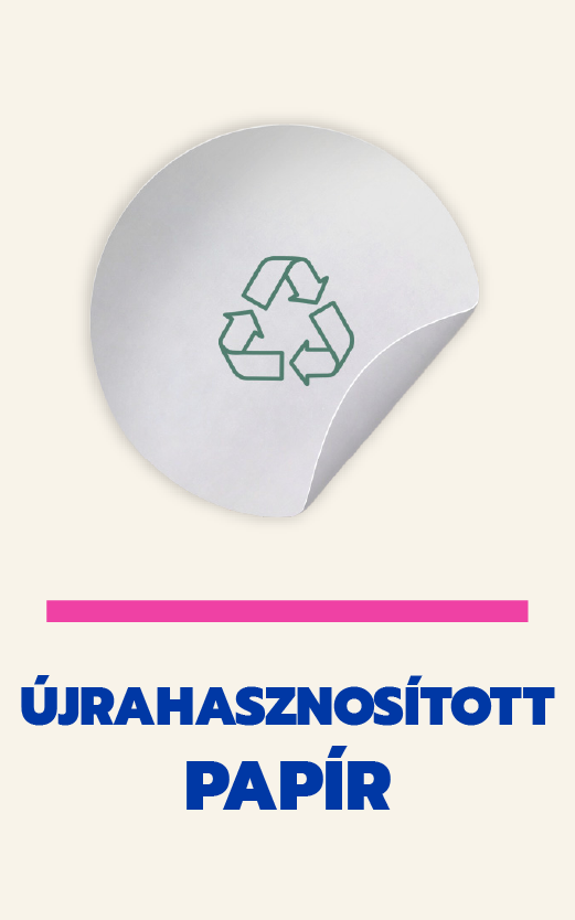 ÚJRAHASZNOSÍTOTT PAPÍR
