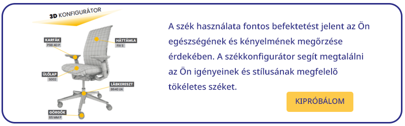 3D A székkonfigurátor