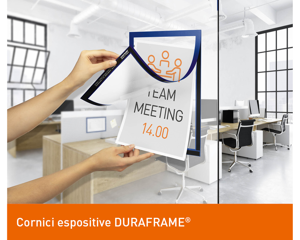 cornici espositive duraframe