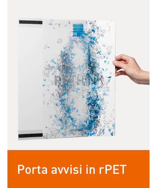 Porta avvisi in rpet