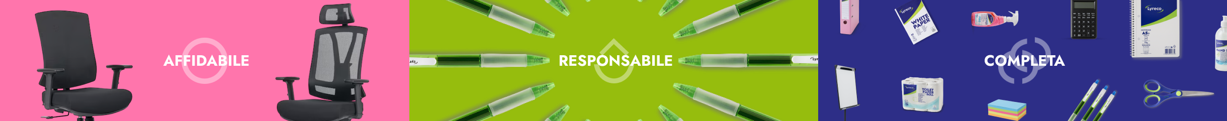 valori prodotti lyreco