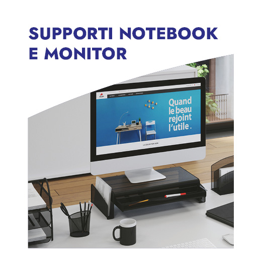 Supporti notebook e monitor