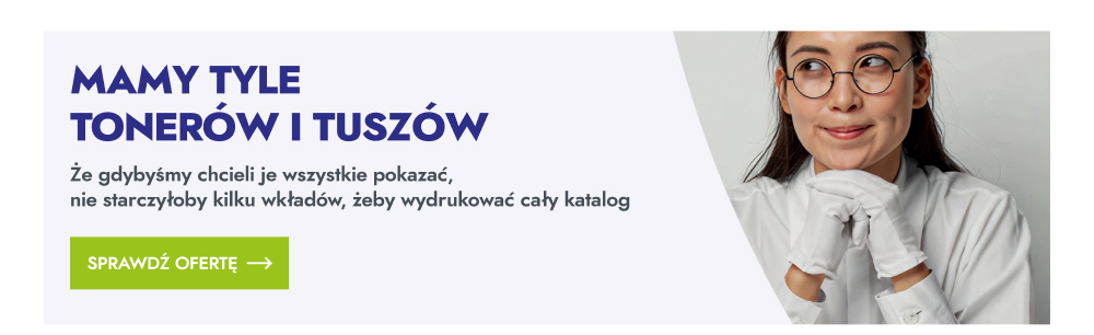 tusze i tonery