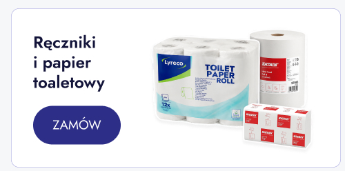 ręczniki papierowe i papier toaletowy