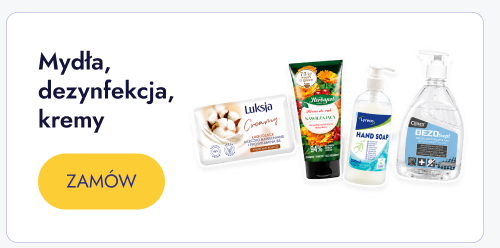 mydła i dezynfekcja