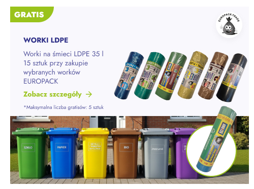 Wybrane worki EUROPACK. Zobacz szczegóły.