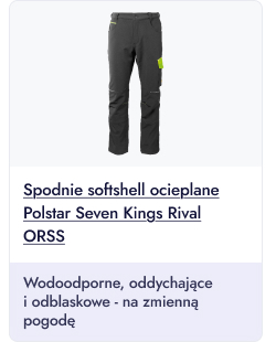 SEVEN KINGS RIVAL ORSS  Wodoodporne, oddychające i odblaskowe - na zmienną pogodę