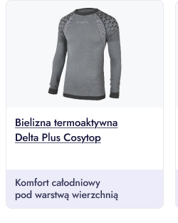 DELTA PLUS COSYTOP  Komfort całodniowy pod warstwą wierzchnią