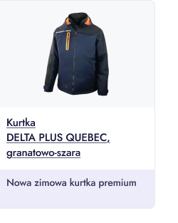 DELTA PLUS QUEBEC  Nowa zimowa kurtka premium