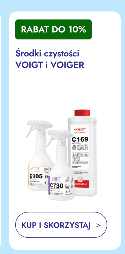 Rabat do 10%. Środki czystości VOIGT i VOIGER. Kup i skorzystaj.