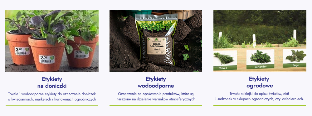 etykiety do roślin