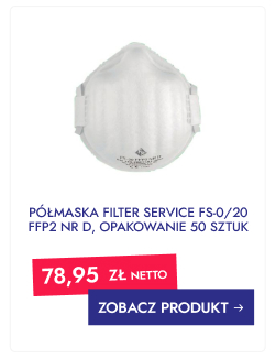 OPK50 FILTERSERVICE FS-20 PÓŁMASKA FFP2
