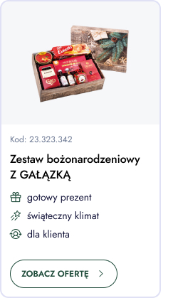 z gałązką