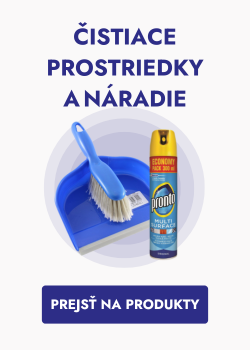 Čistiace prostriedky a náradie