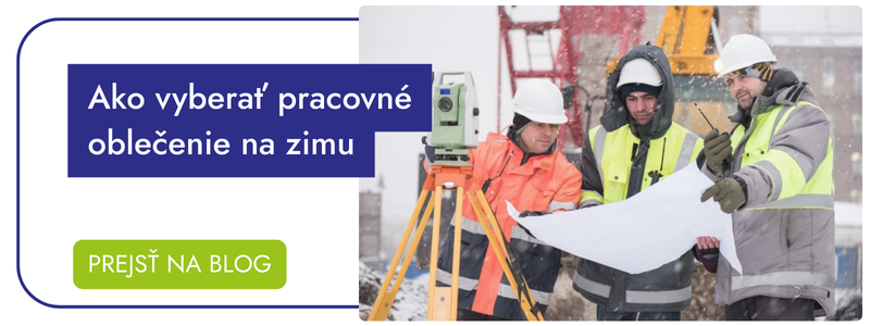 Ako vyberať pracovné oblečenie na zimu