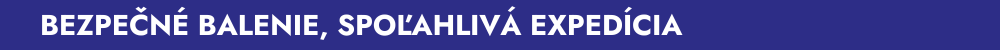 Bezpečné balenie. Hladká expedícia.