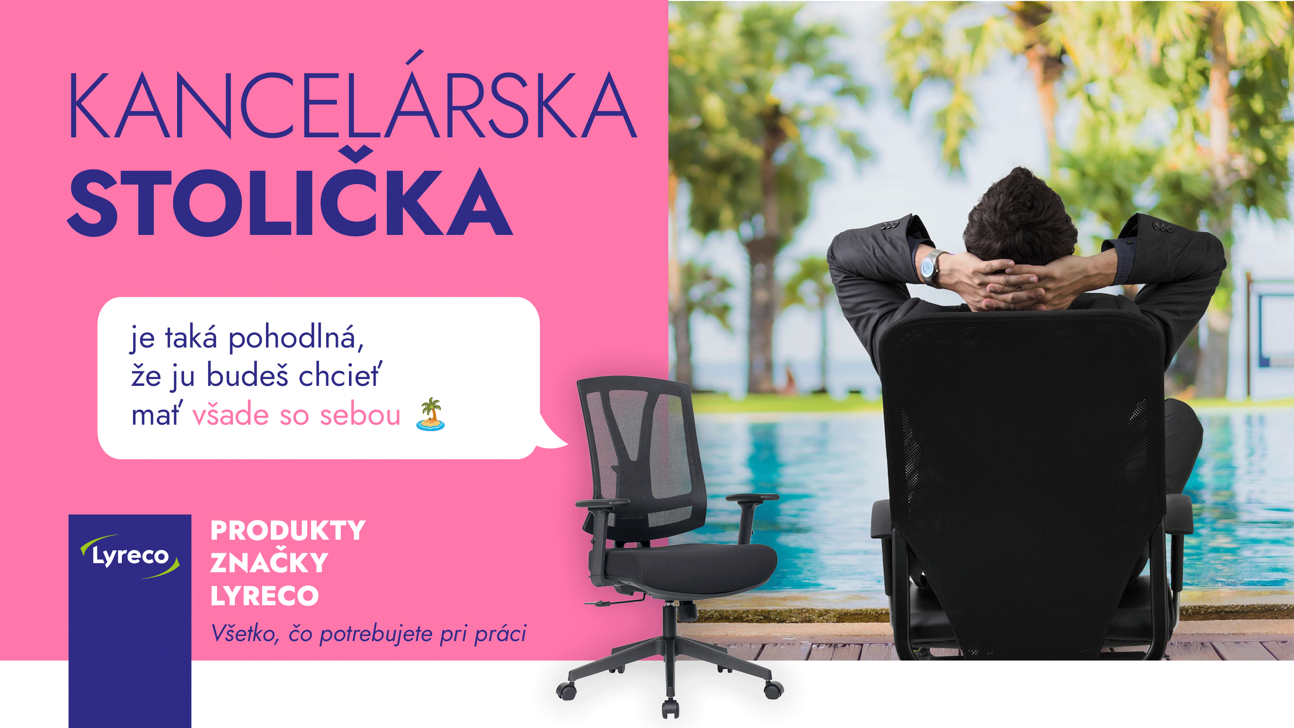 Stoličky Lyreco