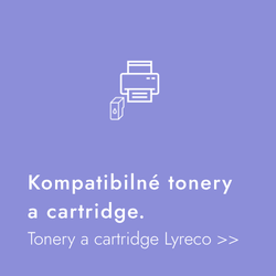 Alternatívne tonery a cartridge značky Lyreco