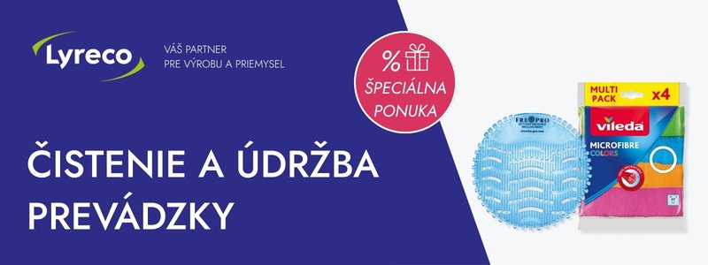 Čistenie a údržba prevádzky