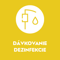 Dávkovanie dezinfekcie