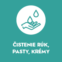 Čistenie rúk, pasty, krémy