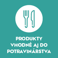Vhodné aj do potravinárstva