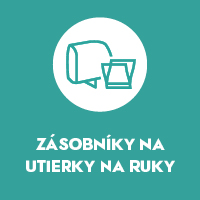 Zásobníky na utierky na ruky