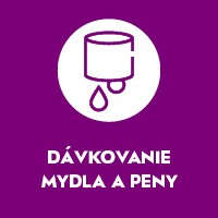 Dávkovanie mydla a peny