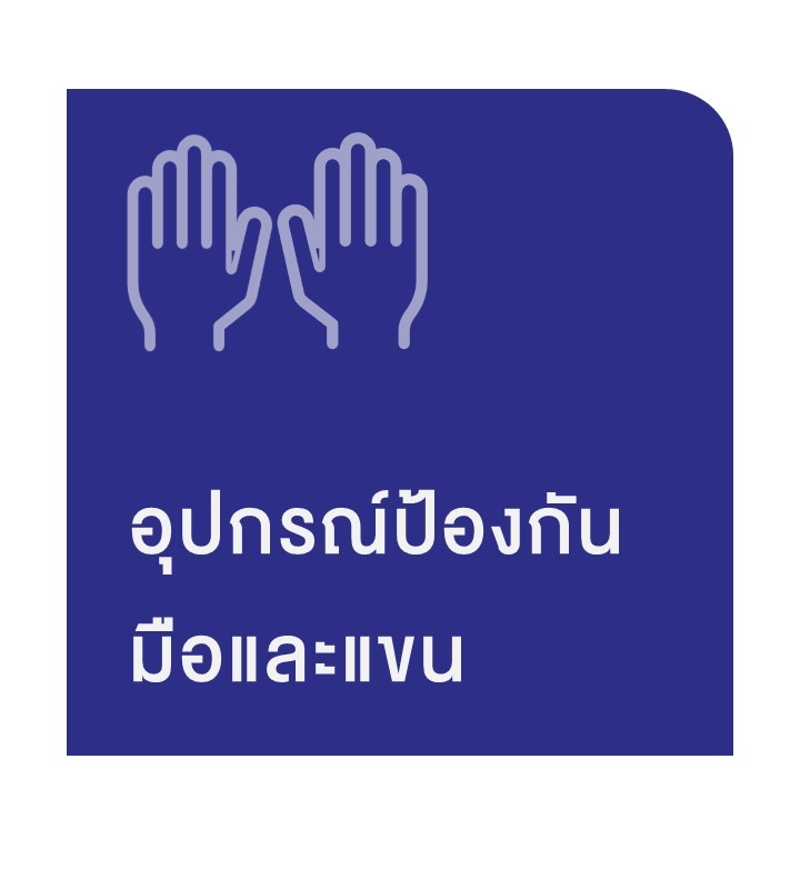 ppe อุปกรณ์ป้องกันมือและแขน